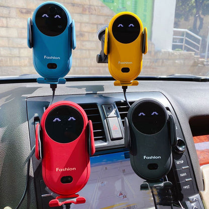 Bezdrátová nabíječka do auta s držákem na telefon – automatické a rychlé uchycení 