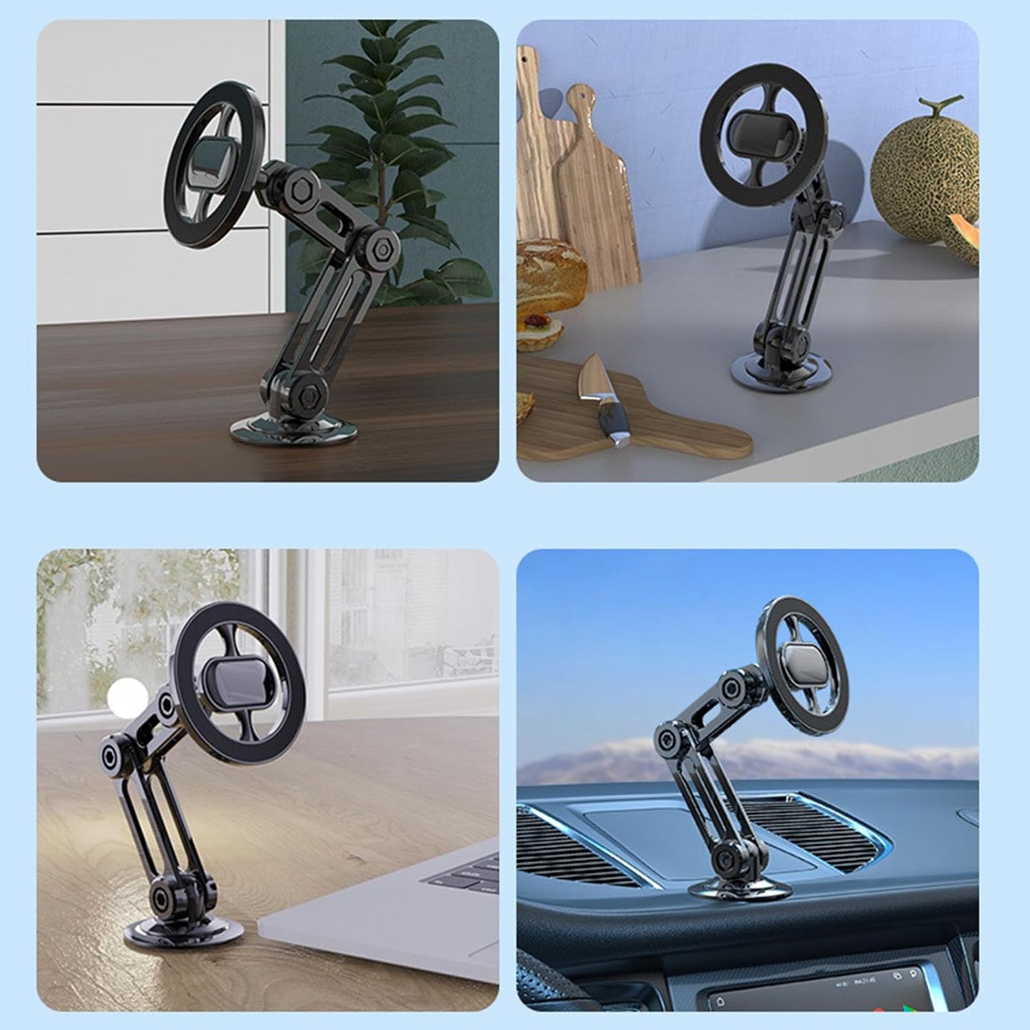 Soporte de teléfono magnético 360 universal 