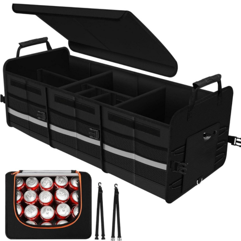 Kofferraumorganisator mit Kühltasche — Komfort und Organisation 