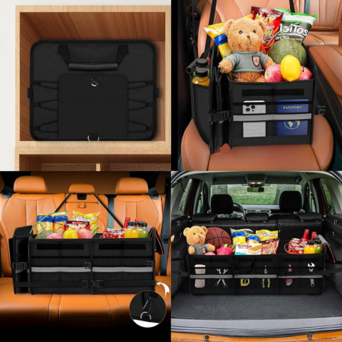 Kofferraumorganisator mit Kühltasche — Komfort und Organisation 