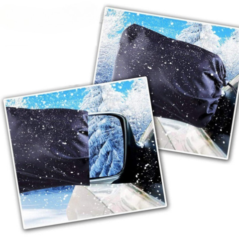 Magnetic Windshield Cover — Protection Against Frost and Snow 