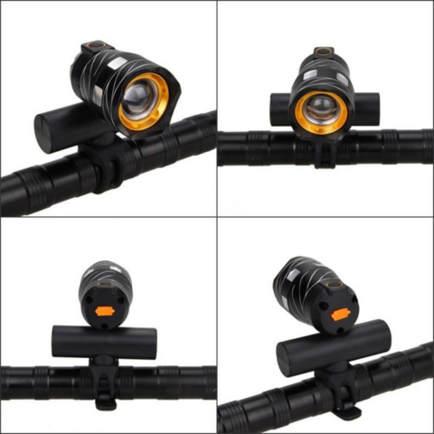 Faro Delantero de Bicicleta LED — Luz Potente y Resistente al Agua 