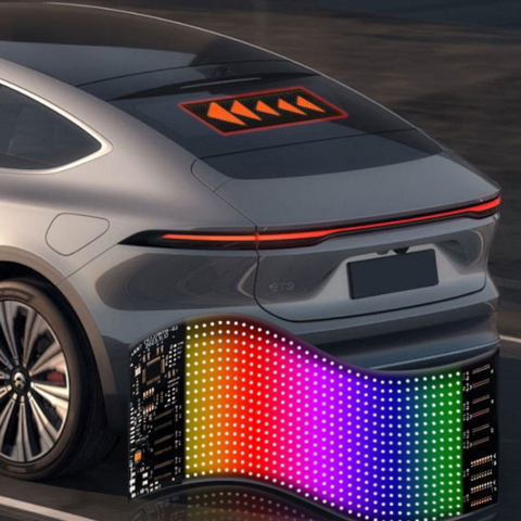 LED-näyttö Auto – Näytä Mitä Haluat Matkalla! 
