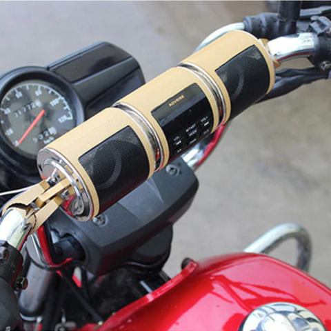 Głośnik Bluetooth do motocykla – odporny na wodę i łatwy do zainstalowania 