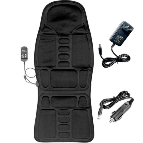 Cojín de Masaje Vibrante para Asiento – Alivie su Espalda con Total Sencillez 