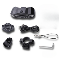 多機能バイクテールライト - 方向指示器、ブレーキ＆アラーム