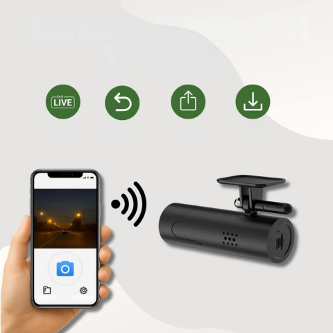 Indbygget Kamera Bil — Klare Billeder Og Nem Installation 