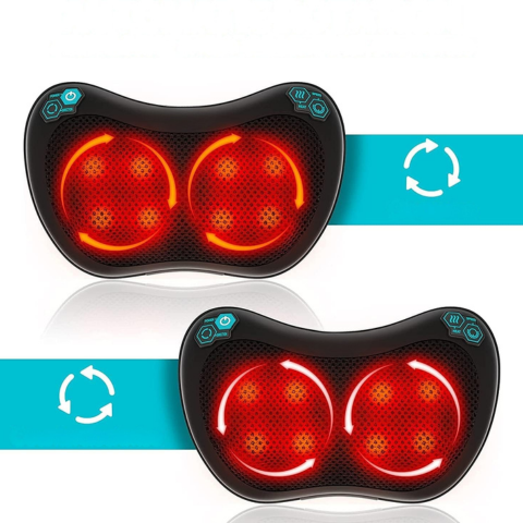 Massagepude med varme — Total afslapning uanset hvor du er 