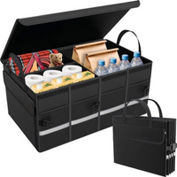 Organizador de Maletero de Auto — Caja de Almacenamiento Impermeable y Plegable 