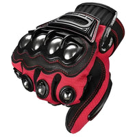 Motorradhandschuhe mit verstärkten Schalen – Ideal für Straße und Offroad 