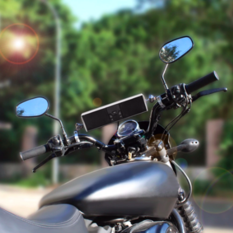 Motorcycle Speakers — Waterproof Bluetooth Audio System 