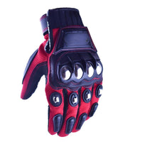 Motorradhandschuhe mit verstärkten Schalen – Ideal für Straße und Offroad 