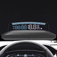 車用ヘッドアップディスプレイ - 速度とリアルタイムデータ 