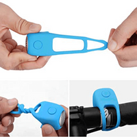 Mini Clacson per Bicicletta – Suoni Multipli e Design Impermeabile 