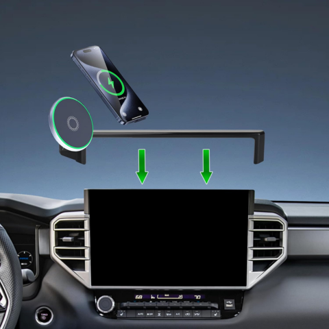 Caricatore per auto senza fili — per Toyota Tundra e Sequoia 