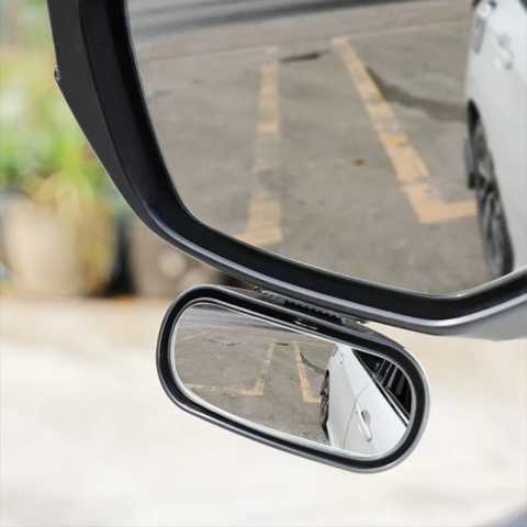 Espejo Retrovisor Suplementario de Coche — Visión Amplia y Mayor Seguridad 