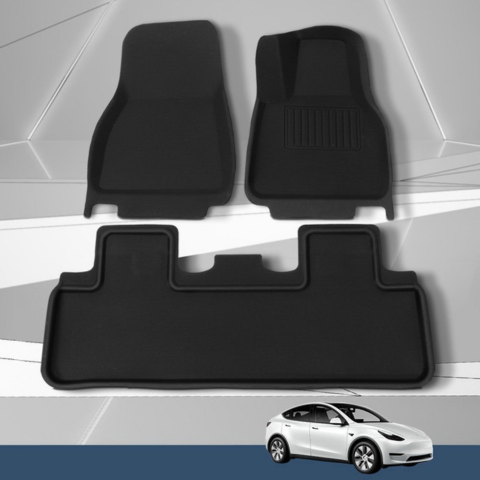 Podlahové koberce na mieru pre Tesla Model Y — Kompletná ochrana a elegantný dizajn 