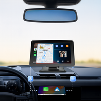 Multimedialny ekran samochodowy — CarPlay i Android Auto bezprzewodowo 