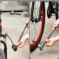 Mini Bike Pump 300 PSI — Compact & Durable With Pressure Gauge 