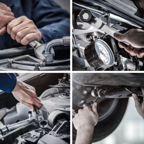 Adjustable Ratchet Wrench Set – Versatile and Ergonomic 