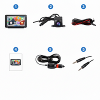 Multifunktionellt Multimedia System För Bil — GPS, Musik & Backkamera 