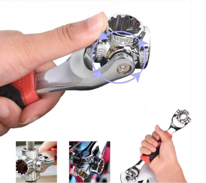 Clé Dynamométrique À Double Tête – Réglage Précis Et Prise Ergonomique