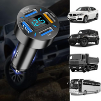 Καθολικός Φορτιστής Αυτοκινήτου Και Multi-USB 