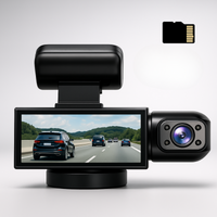 Dashcam Dubbel Full HD Auto - Nachtzicht + Interne Camera 
