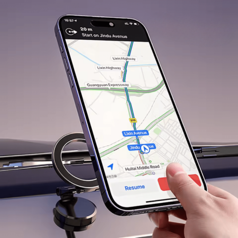 Wsparcie Telefonu Magnetycznego 360° Do Samochodu – Ultra-Stabilne Mocowanie 