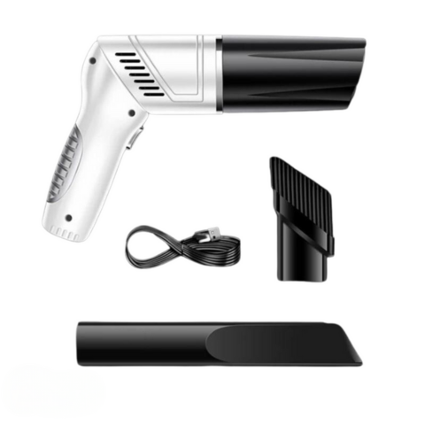 Potente aspirapolvere a batteria per auto - Pulizia rapida e aspirazione efficiente