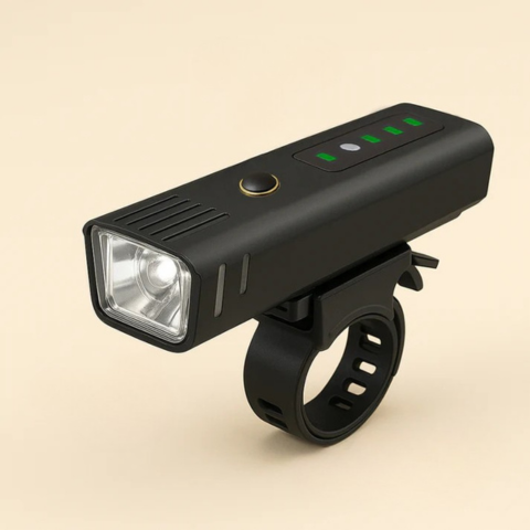 250 Lumen Front Bike Light - Enhanced Visibility & Night Safety