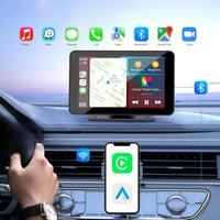 Autoradio portatile da 7 pollici con Carplay wireless - Installazione semplice e interfaccia moderna