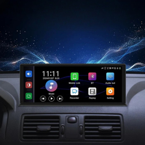 Schermo touchscreen da 11,3 pollici con telecamera da cruscotto 4K e telecamera posteriore da 1080p - Immagini ultra chiare e guida fluida