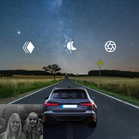 Dashcam per auto HD - Visione notturna e rilevamento del movimento