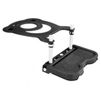 Reposa-pies ajustable y plegable para asiento de auto infantil — Confort y apoyo en viaje 