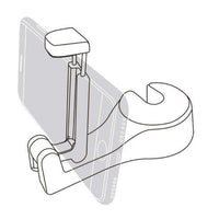 電話サポートとヘッドレスト用バッグ – 便利な2-in-1 