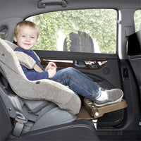 Reposa-pies ajustable y plegable para asiento de auto infantil — Confort y apoyo en viaje 