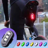אור LED נגד התנגשות – רכיבה על אופניים ומנוע 
