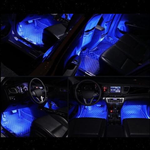LED Stemningslampe for Bil – Stilig Innvendig Design 