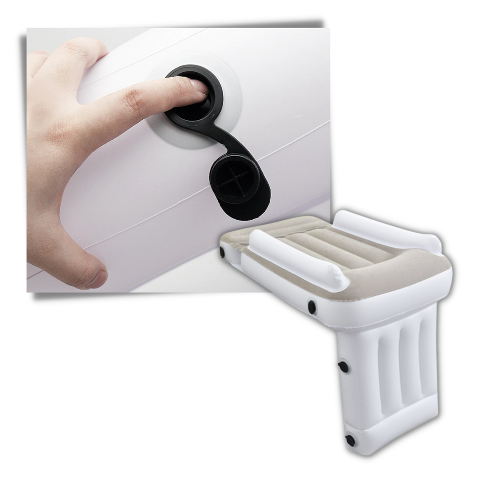 Uppblåsbar säng för barn - resekomfort och snabb installation