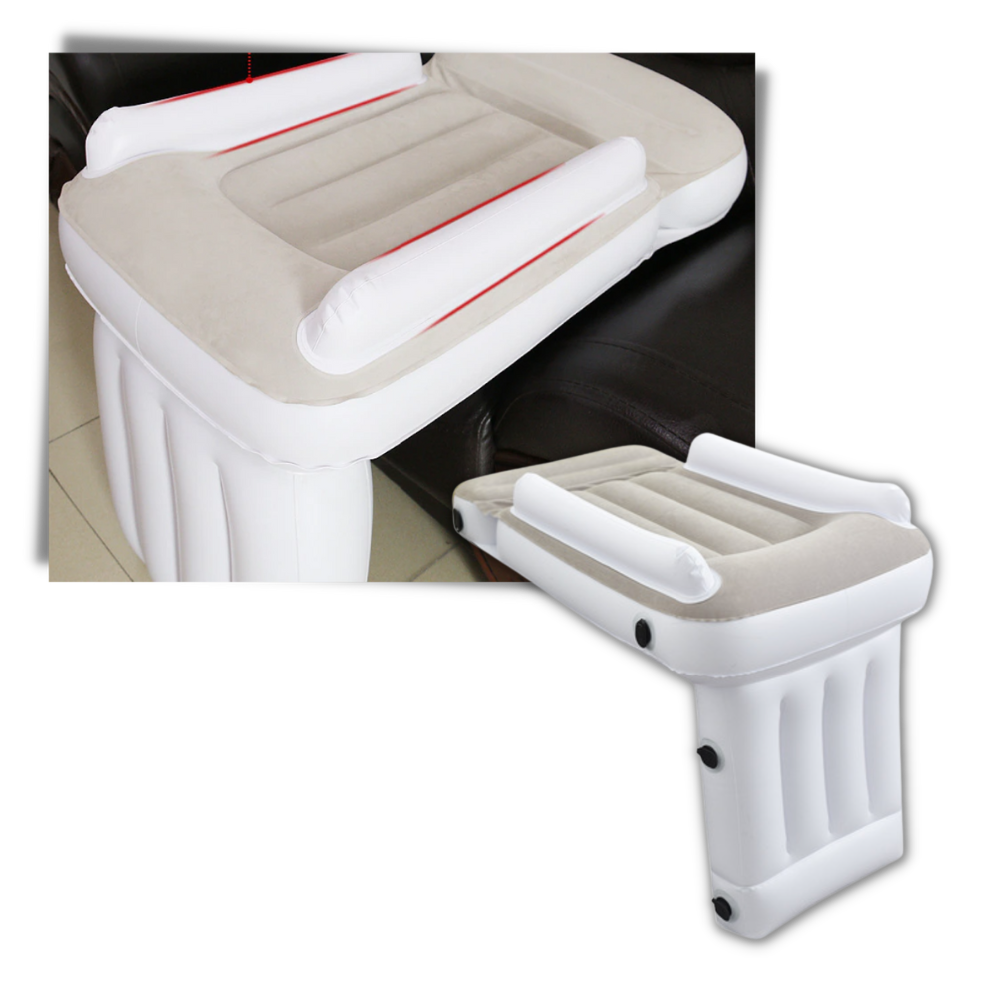 Uppblåsbar säng för barn - resekomfort och snabb installation