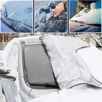 Magnetic Windshield Cover — Protection Against Frost and Snow 